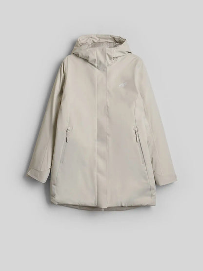 Женская куртка Technical jacket 4F F1210 4FWAW26TTJAF1210 cold light grey