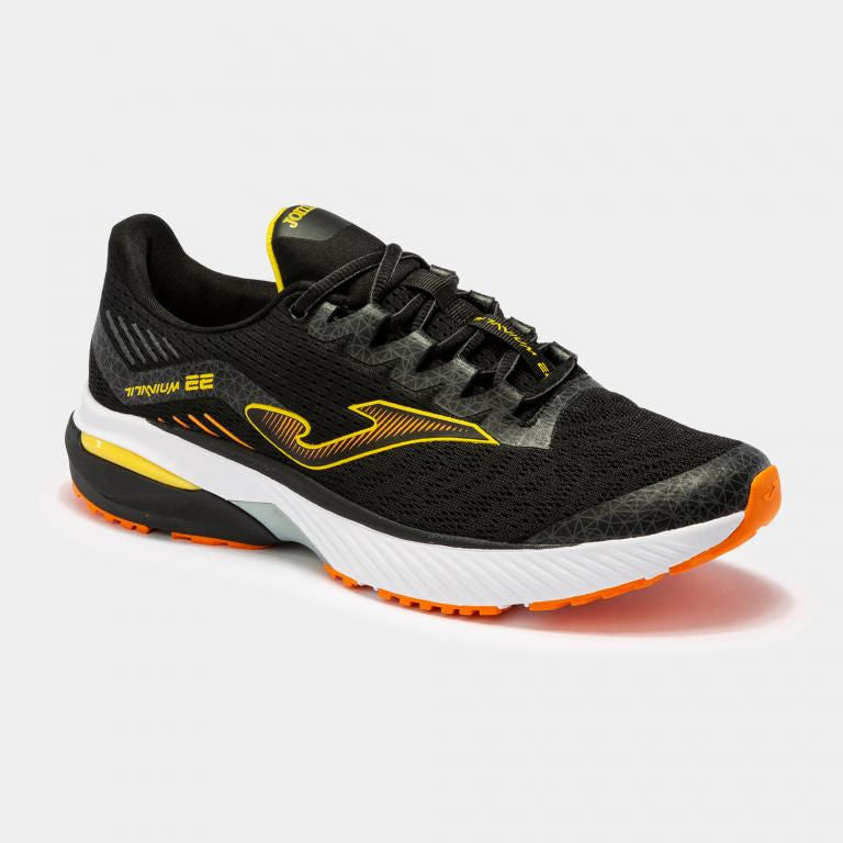 Adidași bărbați pentru alergare Joma RTITAS2201 R. BLACK ORANGE FLUOR