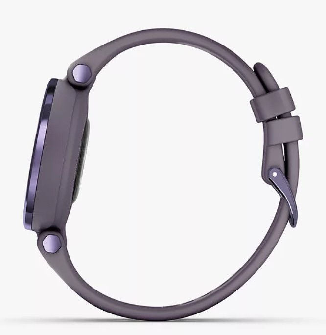 Смарт - часы 010-02384-12 garmin uly midnight orchid bezel with deep orchid case and silicone band