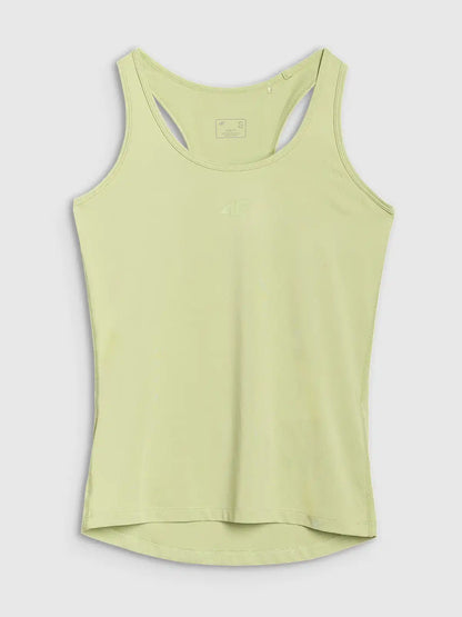 Maieu de fitness pentru femei 4F F414 4FRSS25TFSLF414 Light green
