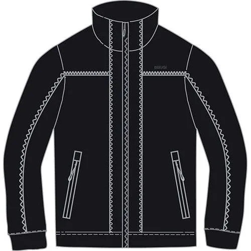 Мужской батник из микрофлиса Brugi AC5Y 500