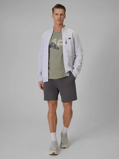 Мужская футболка casual 4F M2667 4FWSS26TTSHM2667 khaki