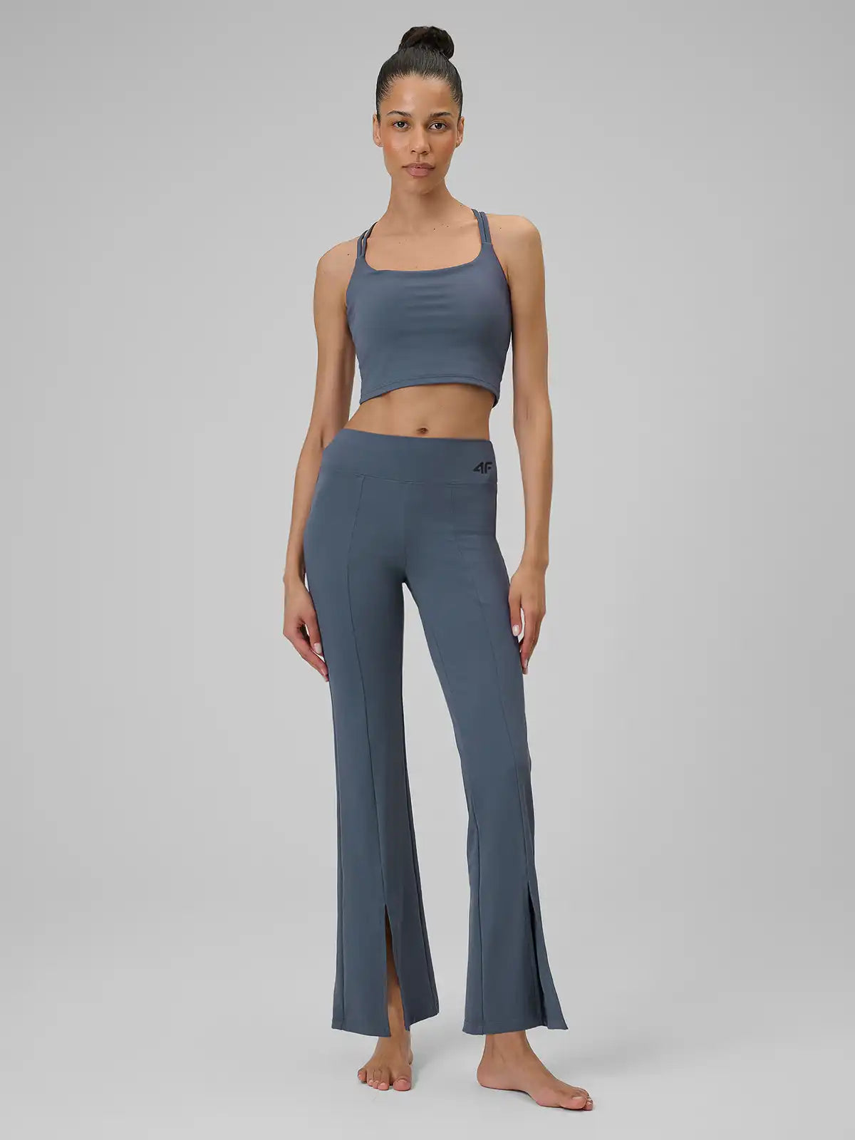 Бра для йоги 4F F0745 4FWSS26TFSLF0745 denim