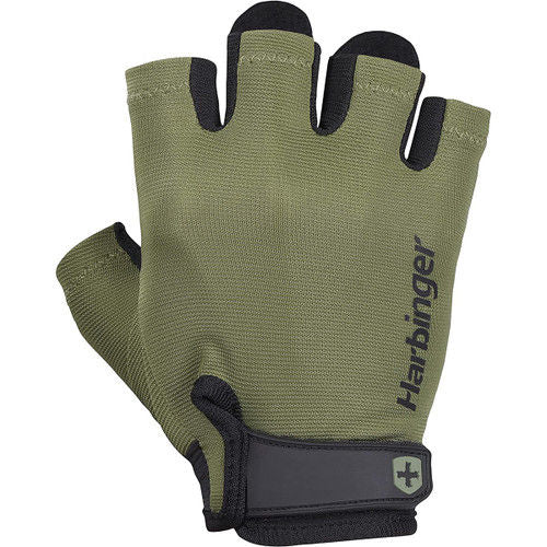 Mănuși pentru fitness Harbinger POWER 2.0 UNISEX GREEN