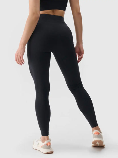 Женские леггинсы casual 4F F195 4FWMM00TTIGF195 deep black