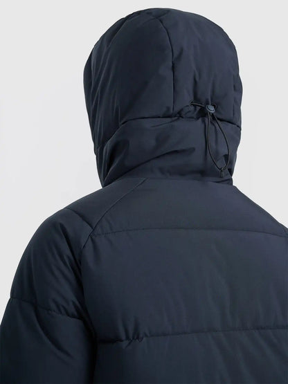 Jacheta de puf pentru femei cu glugă  4F F587 4FWAW25TDJAF587 deep black