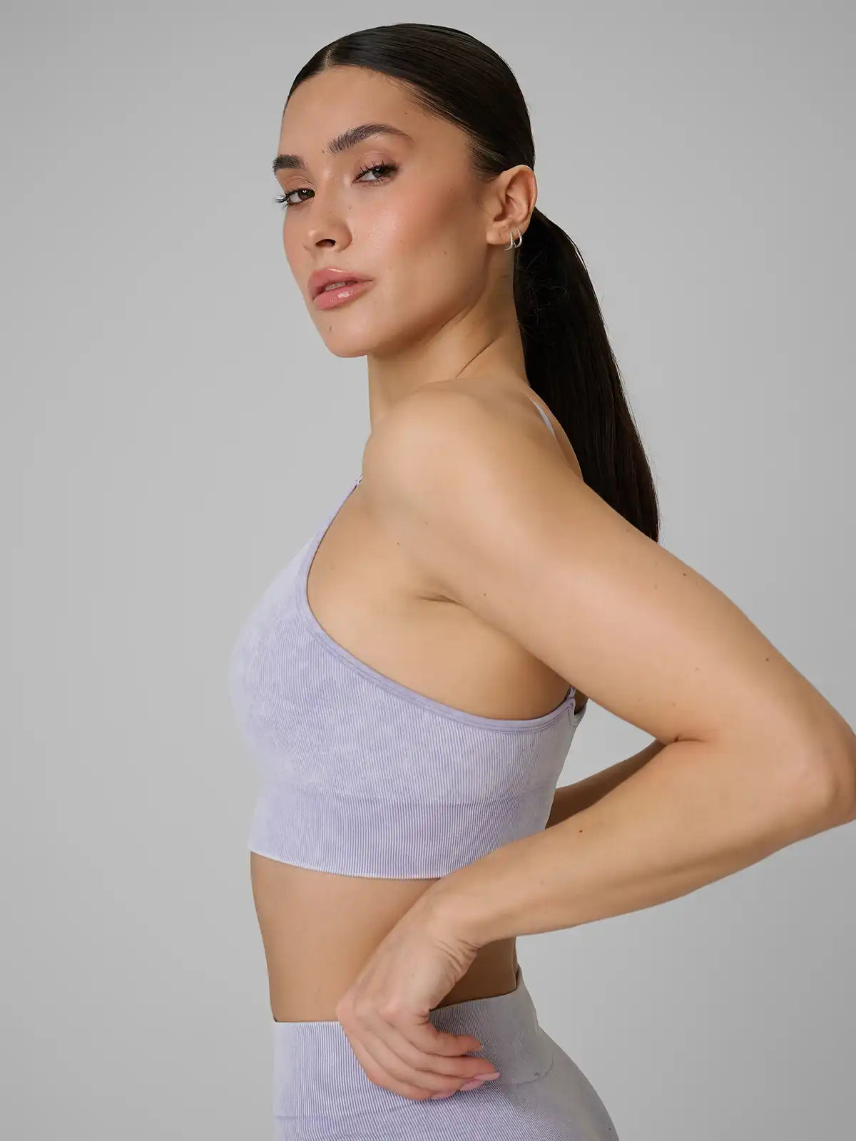 Bra pentru fitness 4F F203 4FWSS26USBAF203 violet