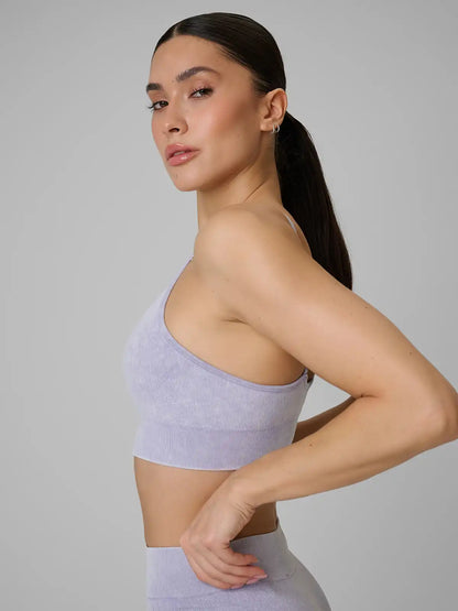 Bra pentru fitness 4F F203 4FWSS26USBAF203 violet