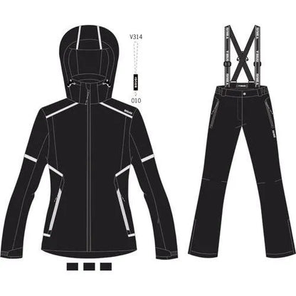 Женский лыжный костюм Brugi AG2S Y45