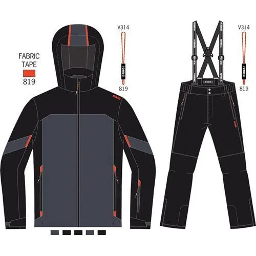 Costum de ski pentru bărbați  Brugi AI1C Q9C