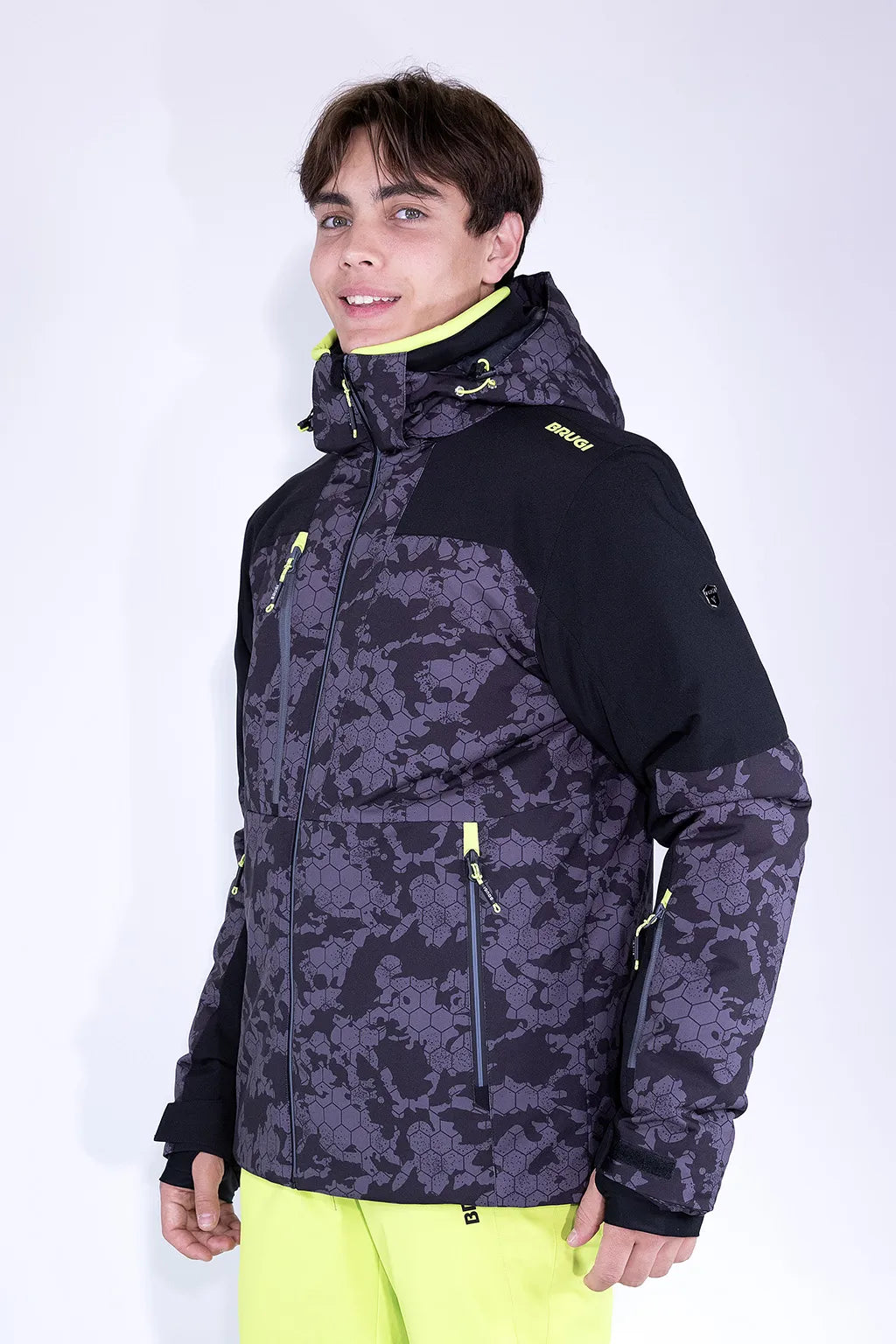 Geacă de ski pentru bărbați Brugi AJ1H E61