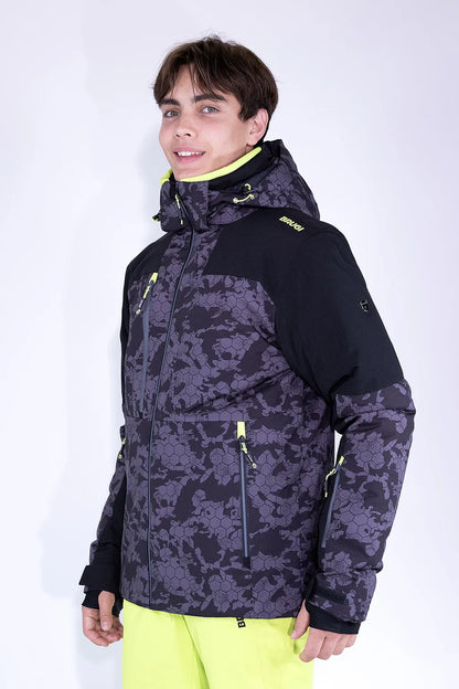 Geacă de ski pentru bărbați Brugi AJ1H E61