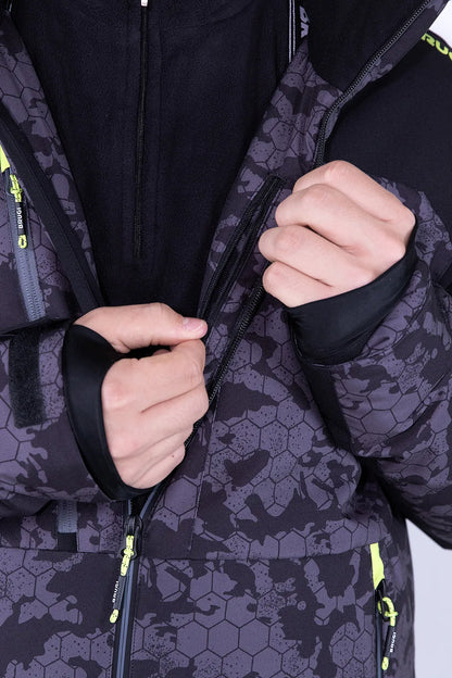 Geacă de ski pentru bărbați Brugi AJ1H E61