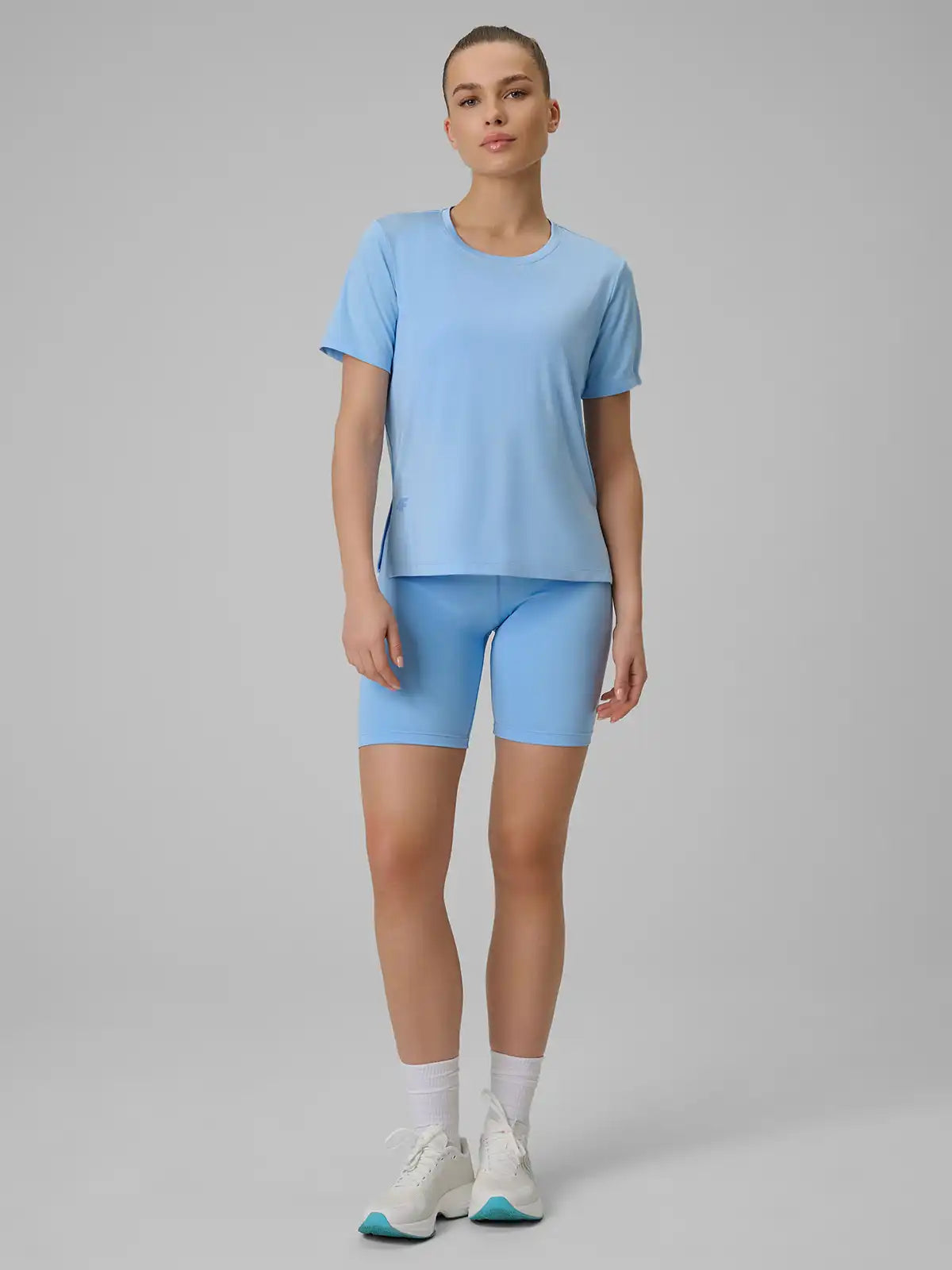 Tricou de fitness pentru femei 4F F1847 4FWSS26TFTSF1847 blue