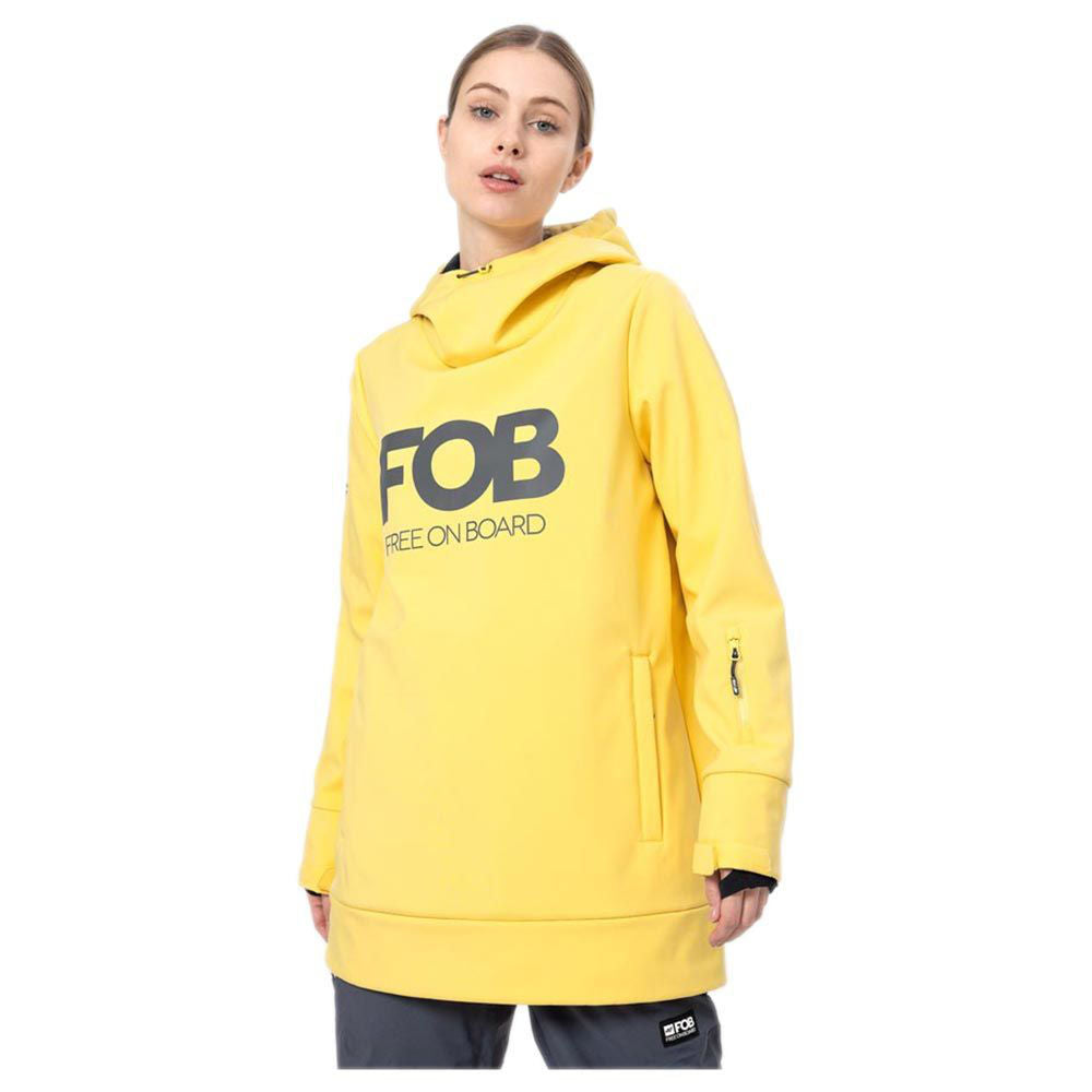 Батник водонепроницаемый 4F softshell sfd001f light lemon