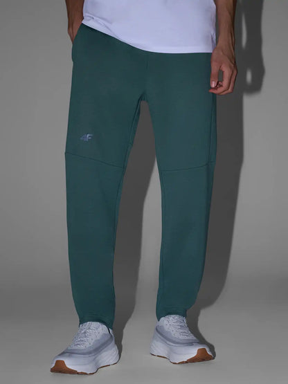 Joggeri pentru bărbați casual 4F M1194 4FWAW25TTROM1194 green