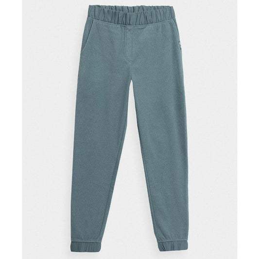 Pantaloni din fleece 4F TROUSERS SPDD010 DENIM