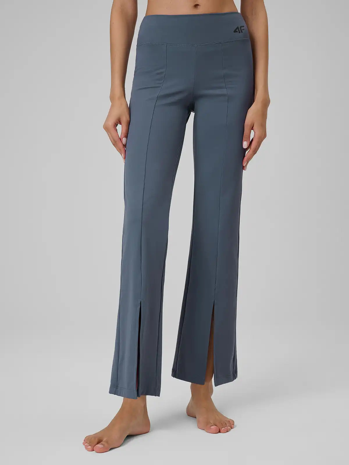 Legginși de yoga pentru femei 4F F444 4FWSS26TFTIF444 denim