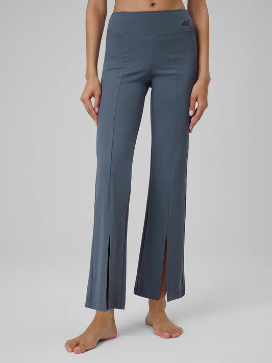 Legginși de yoga pentru femei 4F F444 4FWSS26TFTIF444 denim