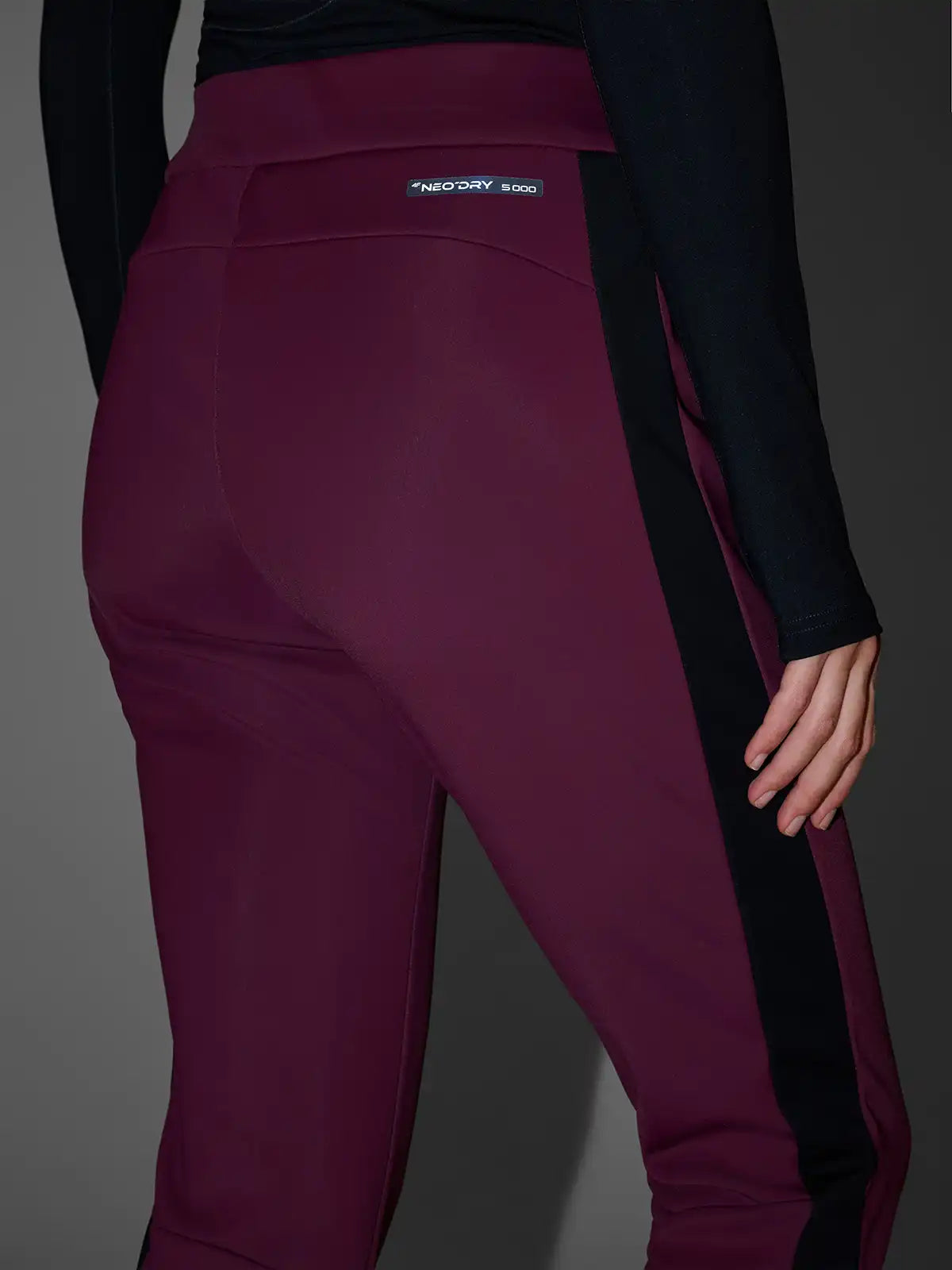 Женские лыжные штаны 4F F1467 4FWAW26TFTRF1467 burgundy