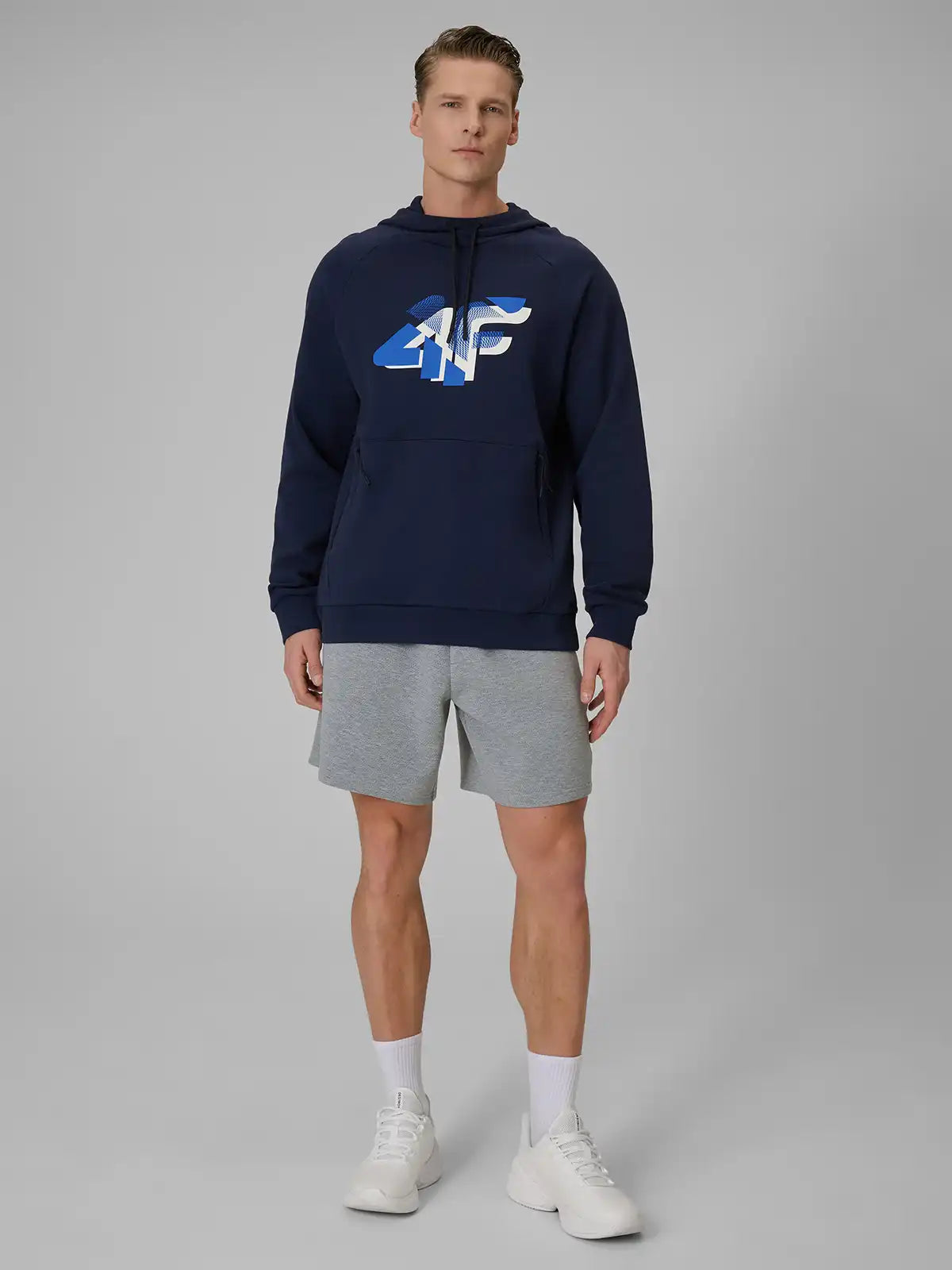 Мужской батник 4F M2241 4FWSS26TSWSM2241 navy