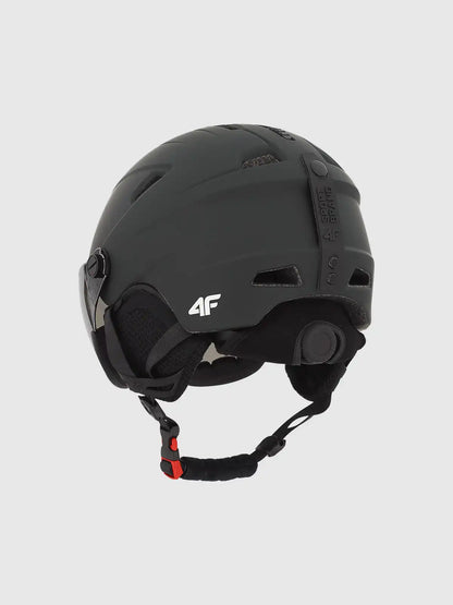 Горнолыжный шлем с визором 4F U131  4FWAW26AHELU131 dark grey