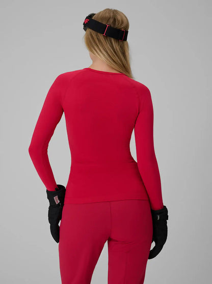 Женский лонгслив термо 4F F326 4FWAW26USEAF326 dark pink