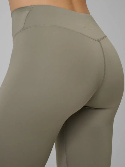 Legginși de antrenament pentru femei 4F F458 4FWSS26TFTIF458 green