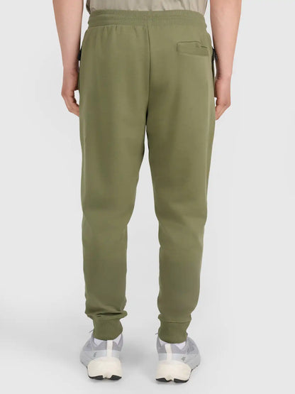 Joggeri pentru bărbați casual 4F M1385 4FWSS26TTROM1385 khaki