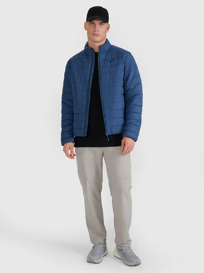 Мужской пуховик 4F M597 4FWAW25TDJAM597 denim