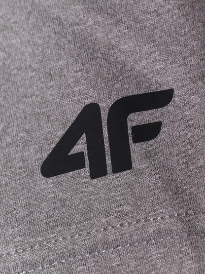 Мужские шорты для фитнеса 4F M1671 4FWAW26TFSHM1671 grey melange