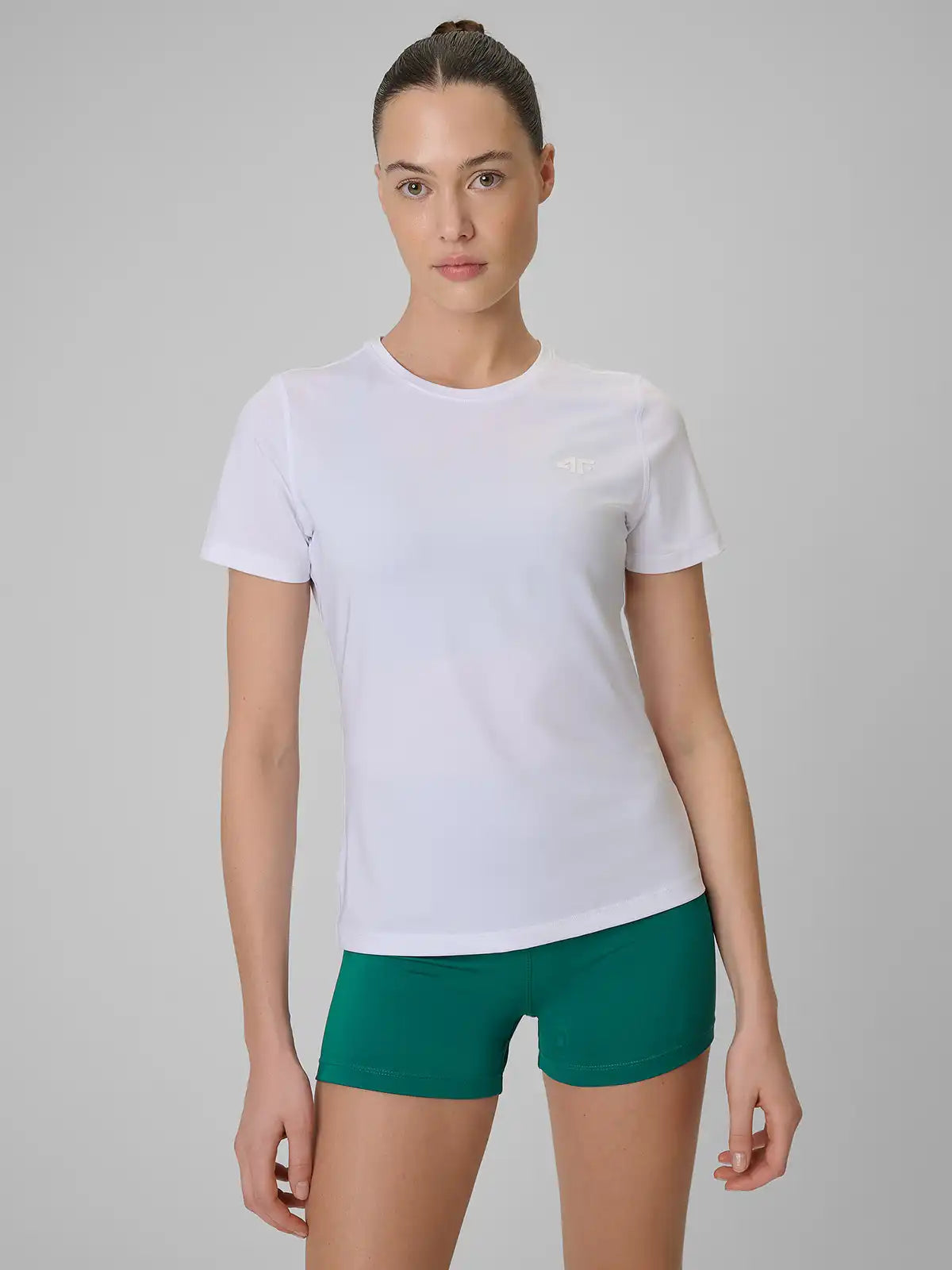 Женская футболка для фитнеса 4F 1846 4FWSS26TFTSF1846 white
