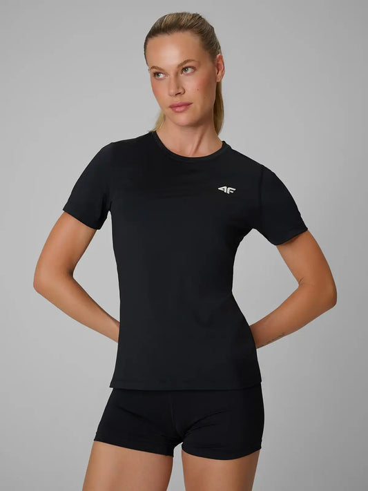 Женская футболка для фитнеса 4F F2325 4FWAW26TFTSF2325 black