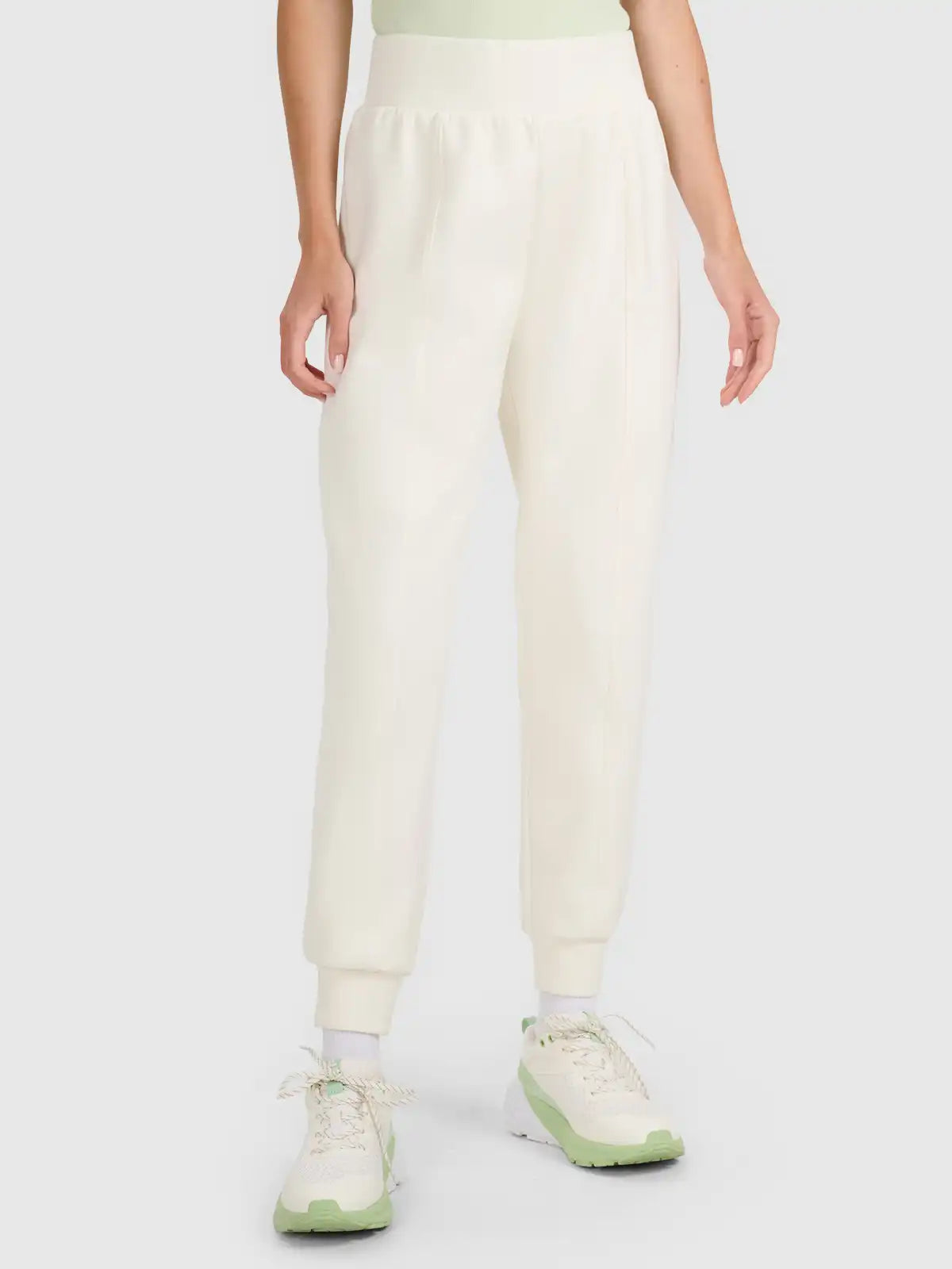 Joggeri pentru femei 4F F1196 4FWAW25TTROF1196 creme