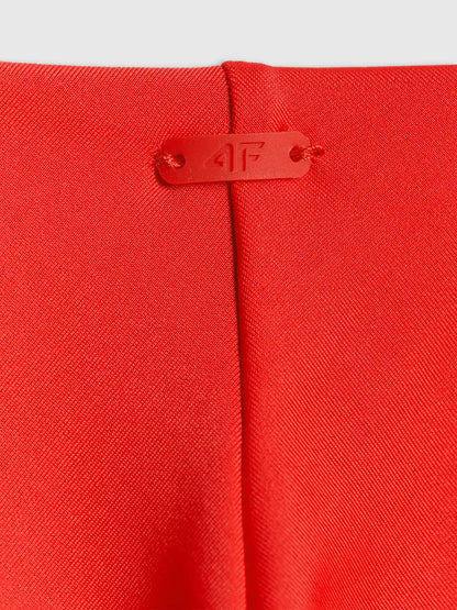 Slip de baie bikini pentru femei 4F F088 4FWSS26UBKBF088 red