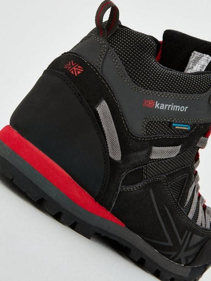 Ghete Karrimor  Barbati Spike Mid 3 weathertite Black/Red UK K949-BKR-151