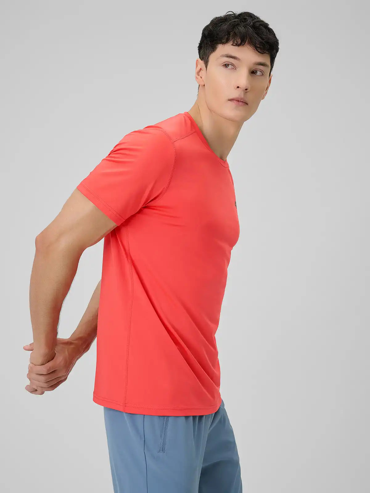 Мужская футболка для тренировок 4F M1785 4FWSS26TFTSM1785 red