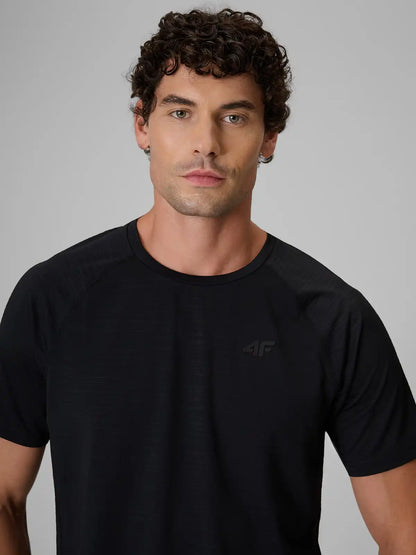 Tricou de fitness pentru bărbați 4F M2459 4FWAW26TFTSM2459 deep black