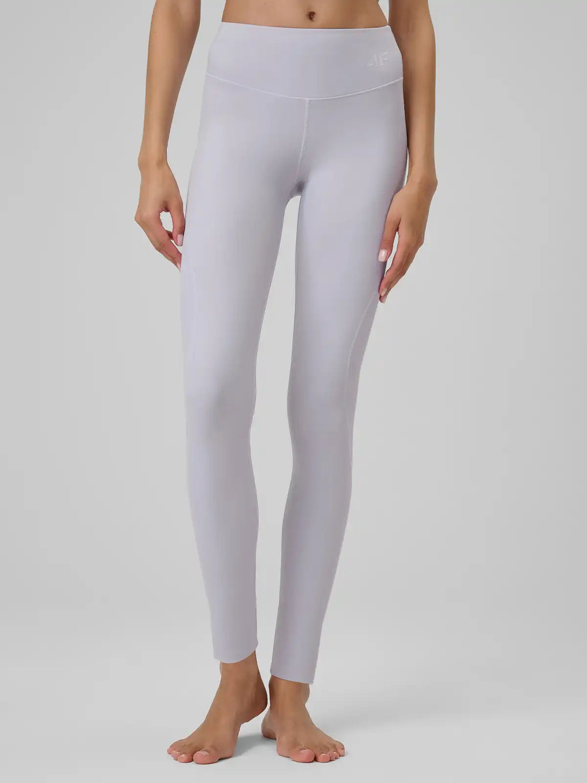 Legginși de yoga pentru femei 4F F404 4FWSS26TFTIF404 light violet