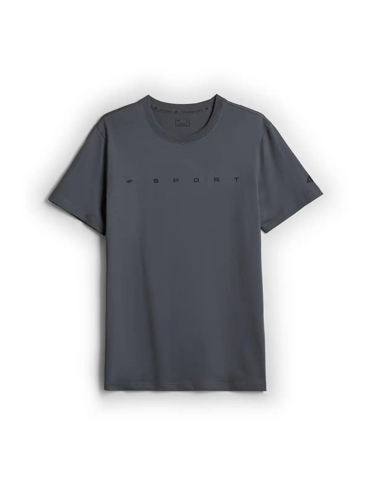 Мужская футболка casual 4F M3575 4FWAW26TTSHM3575 anthracite