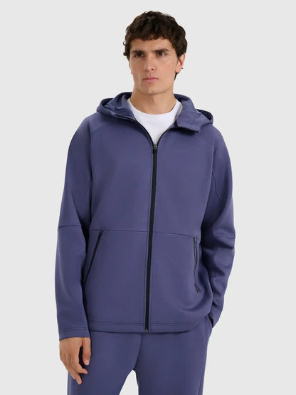 Hanorac cu fermoar pentru bărbați 4F M1865 4FWAW25TSWSM1865 anthracite