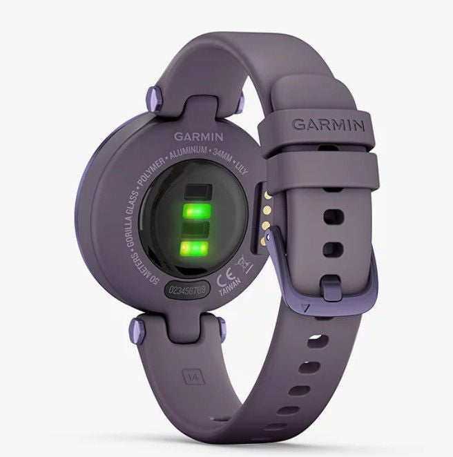 Смарт - часы 010-02384-12 garmin uly midnight orchid bezel with deep orchid case and silicone band