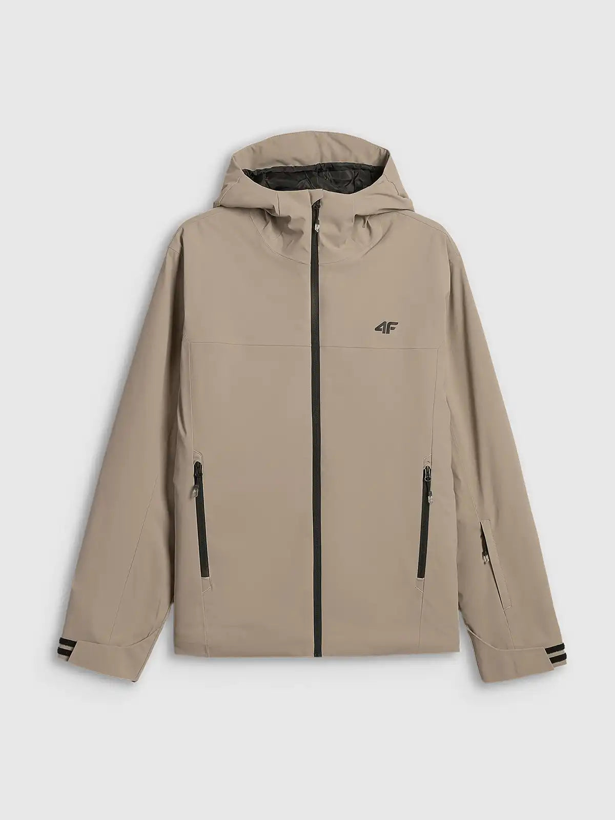 Geacă de ski pentru bărbați 4F M1202 4FWAW26TTJAM1202 beige