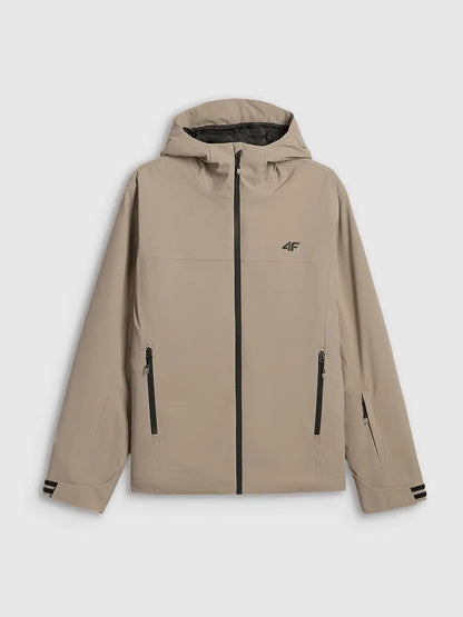 Geacă de ski pentru bărbați 4F M1202 4FWAW26TTJAM1202 beige