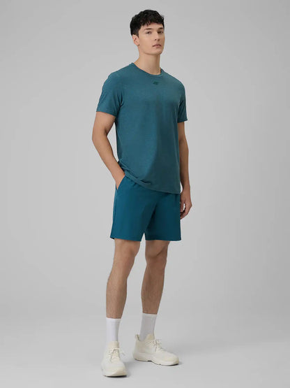 Мужская футболка для тренировок 4F M1786 4FWSS26TFTSM1786 green melange
