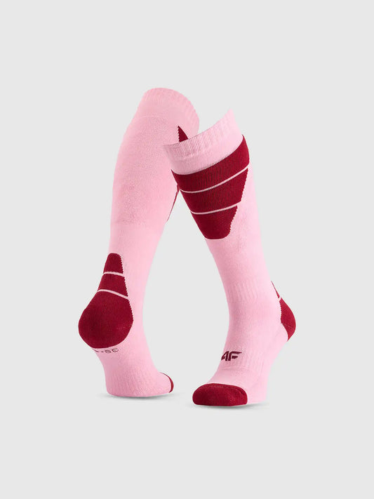 Носки лыжные 4F F333 4FWAW26UFSOF333 light pink