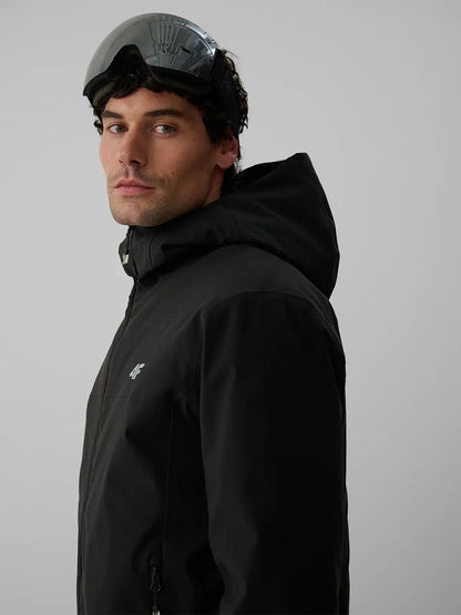 Geacă de ski pentru bărbați 4F M1202 4FWAW26TTJAM1202 deep black