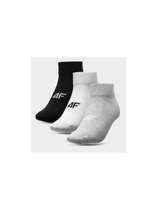 Комплект носков 4F socks cas f157 (3pack)	4Fss23usocf157 multicolour