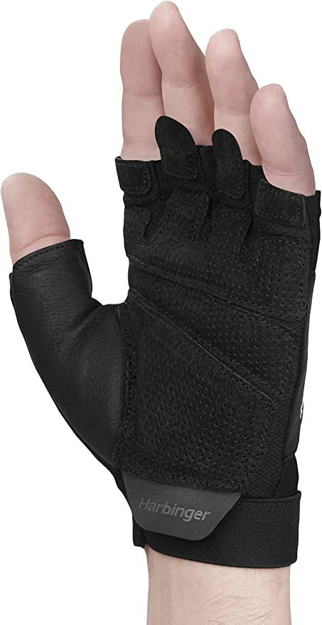 Перчатки для фитнеса harbinger flexfit 2.0 black