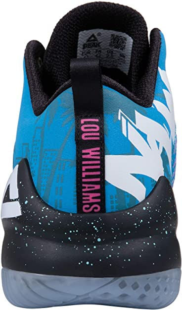 Кроссовки для баскетбола Peak basketball shoes ew02321a blue/pink